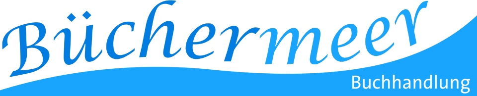 Ein blau-weißes Logo mit der Aufschrift bitchermeer.