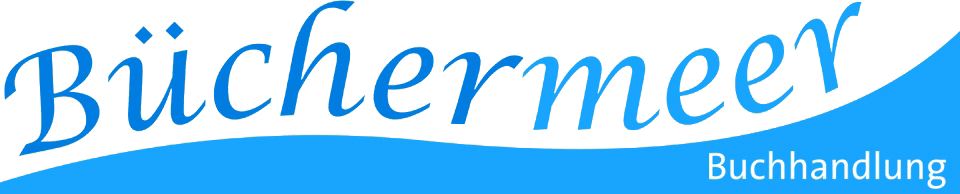 Ein blau-weißes Logo mit der Aufschrift bitchermeer.
